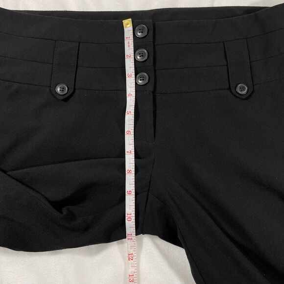 Charlotte Russe Black Dress Pants Wide Leg - Size 11 - Picture 14 of 16